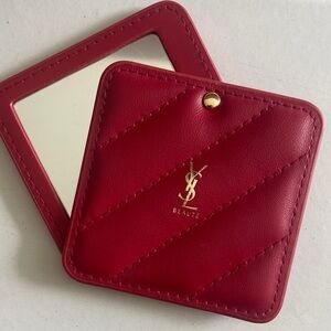 Yves Saint Laurent Red Quilted  Compact promotional item